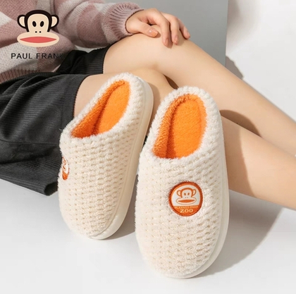Домашние тапочки Paul Frank Plait (White)