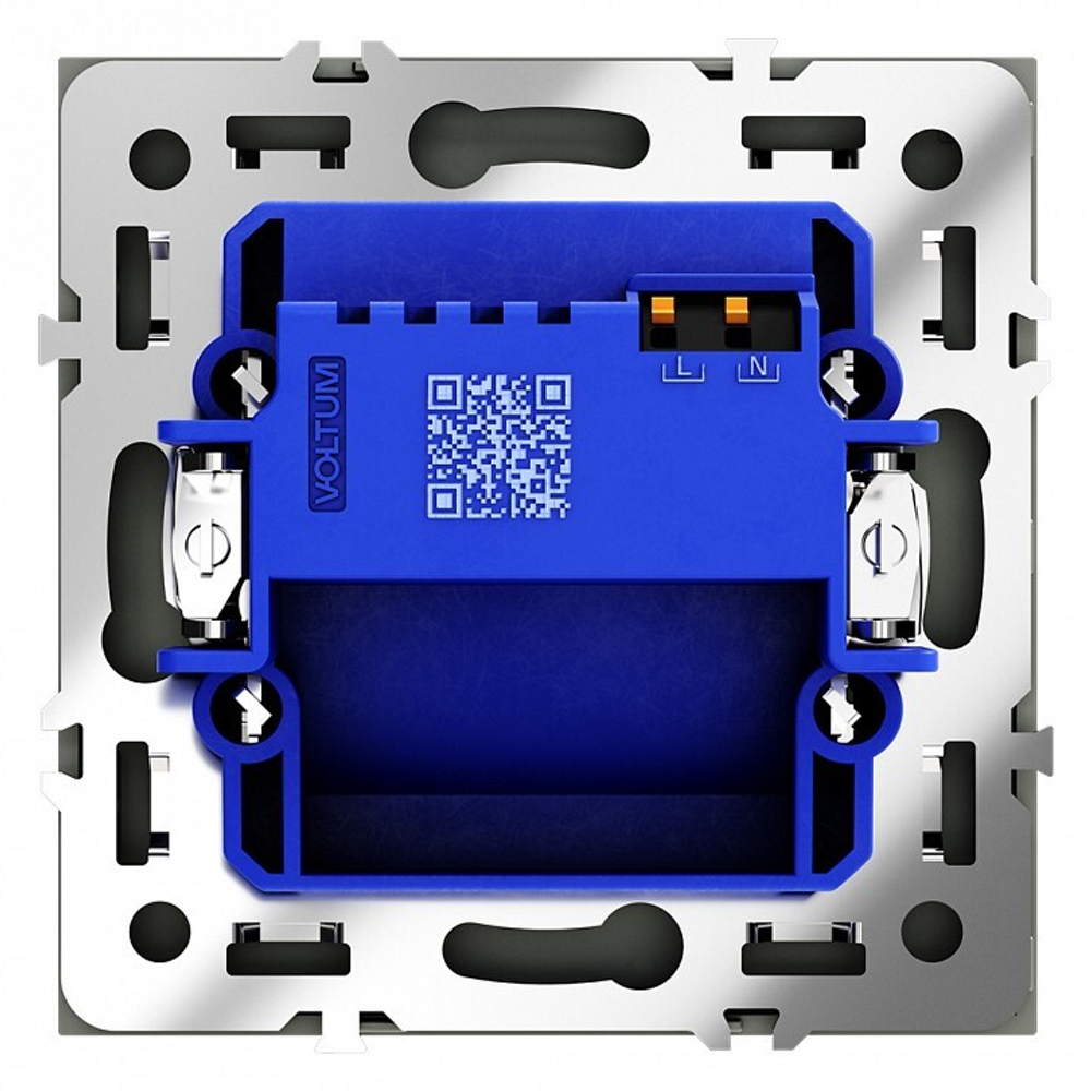 Заглушка для поста с подсветкой, без рамки Voltum S70 VLS070706
