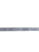 Шлейф FFC 6-pin Шаг 0.5mm Длина 20cm Прямой A-А AWM 20624 80C 60V VW-1