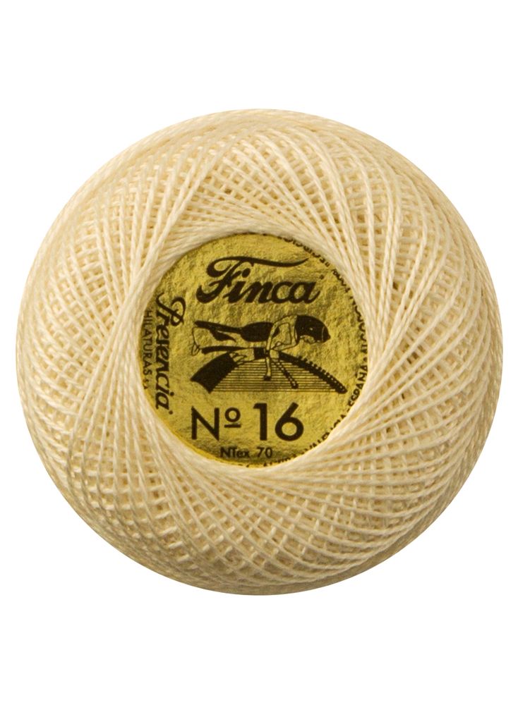 Мулине Finca №16 Perle (Жемчужное), цв. 3000 / 1 мот. х 71 метр