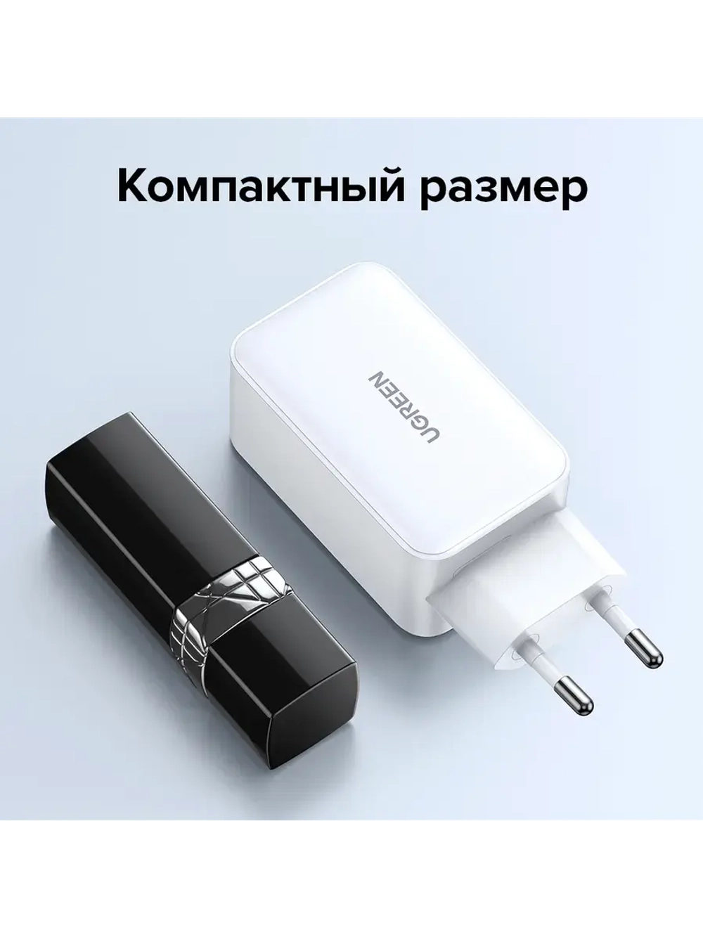Быстрая зарядка Угрин 65w Type-C Адаптер для iPhone