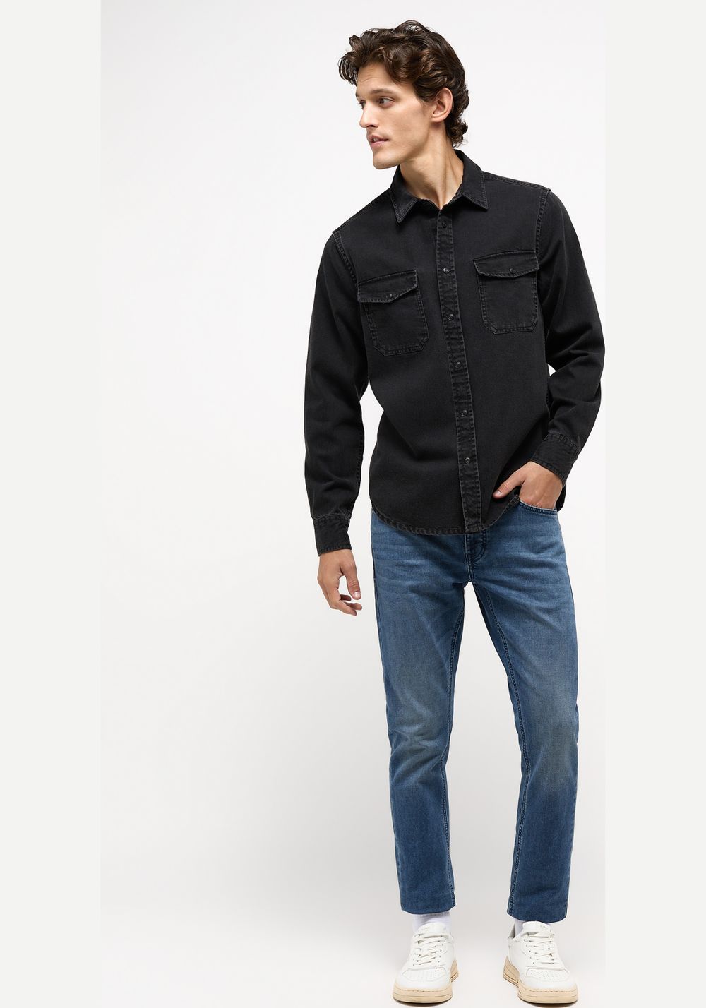 Рубашка Clemens Twill Shirt 1014503-4142