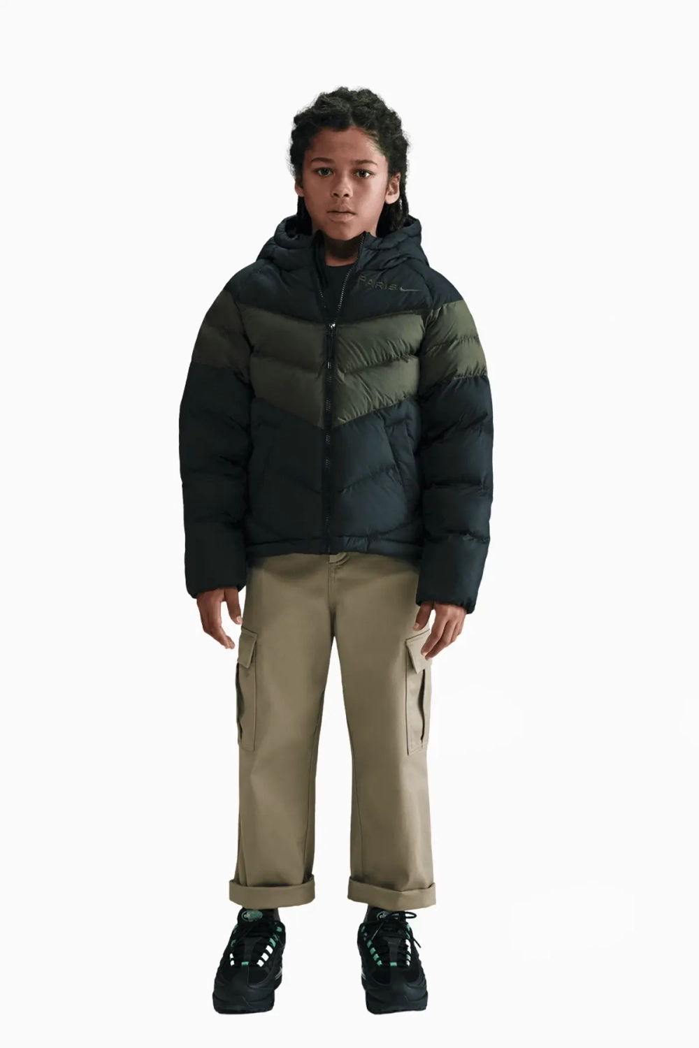 Куртка Nike PSG 25/26 Synthetic Fill Junior - зеленый