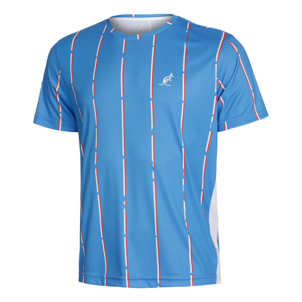 Мужское теннисное поло Australian Stripe In Ace T-Shirt Men - Blue, Multicoloured