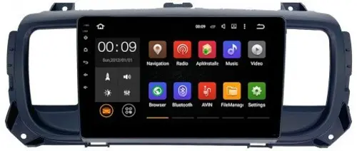 Магнитола для Peugeot Traveller/Expert, Citroen SpaceTourer/Jumpy, Opel Zafira Life/Vivaro - Airok RX-2907 Android 13, Быстрая, SIM-слот