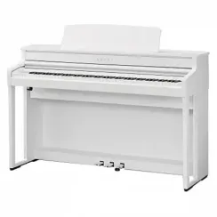 KAWAI CA501 W - цифровое пианино, 88 клавиш, банкетка, механика Grand Feel Compact, цвет белый