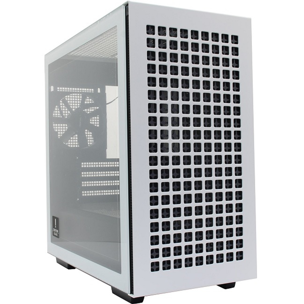 Корпус Mini-Tower DeepCool CH370 WH, Micro-ATX, белый (R-CH370-WHNAM1-G-1)