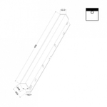 Встраиваемый светильник Maytoni Basis TR030-2-12W3K-B