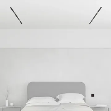 Комплект трековой системы 2м для натяжных потолков SET SMART ZigBee 04 PRO чёрный Smart One Denkirs