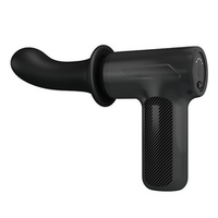 Вибромассажёр с поступательными движениями Pretty Love DJ Doctor Thrusting Super Powerful Gun Massage Black BW-055029