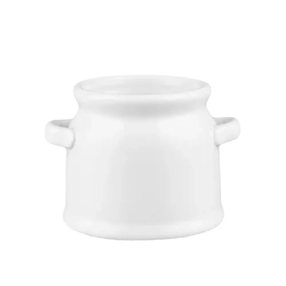 Соусник молочник 125 мл d 7 см h6 см круглый белый фарфор P.L. Proff Cuisine [6]