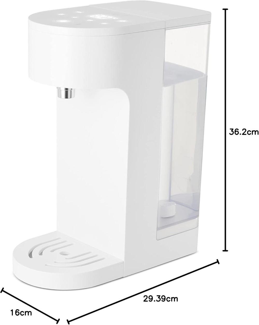 Yum Asia Термопот Oyu Digital Instant Hot Water Dispenser, белый