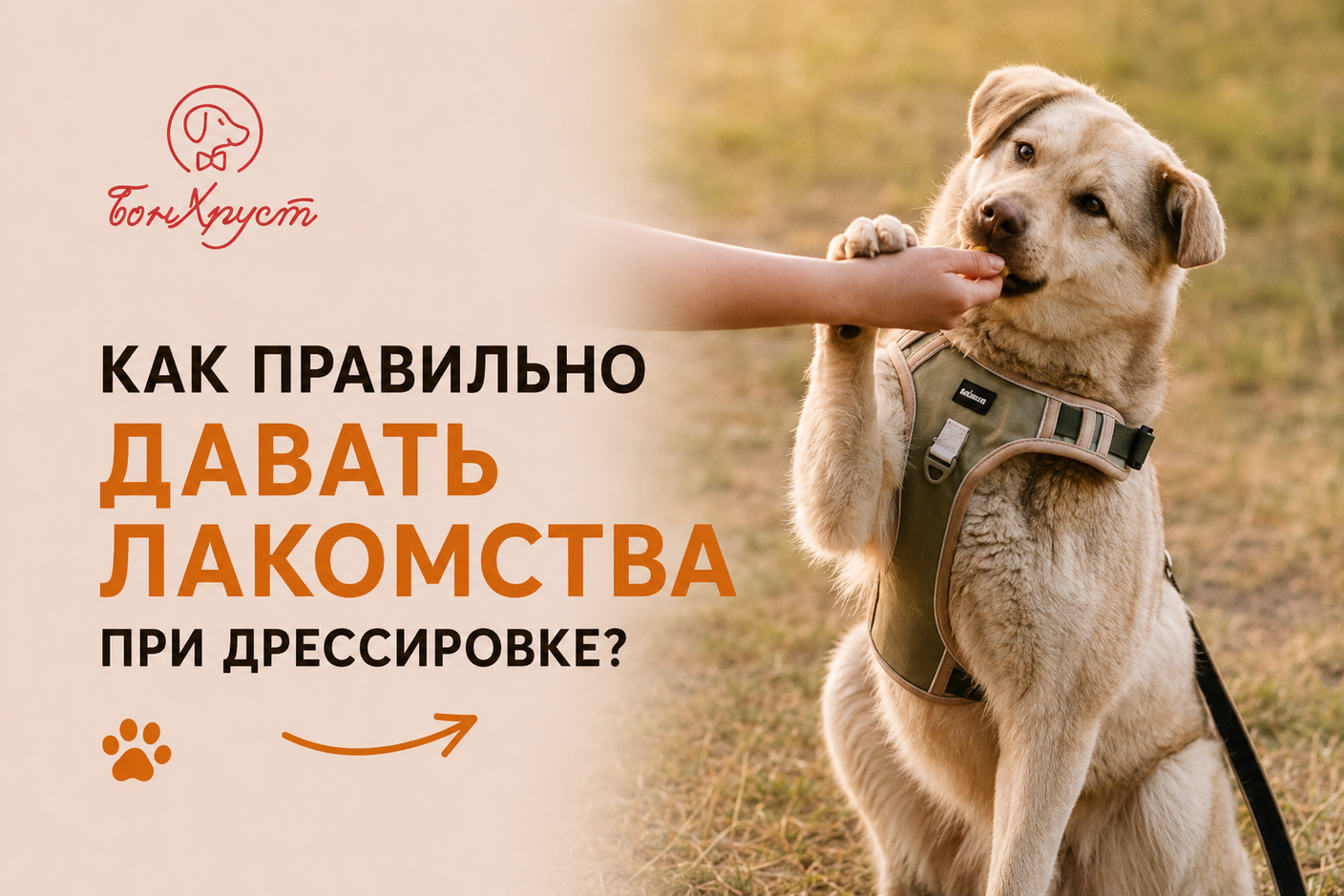 КАК ПРАВИЛЬНО ДАВАТЬ ЛАКОМСТВА ПРИ ДРЕССИРОВКЕ?