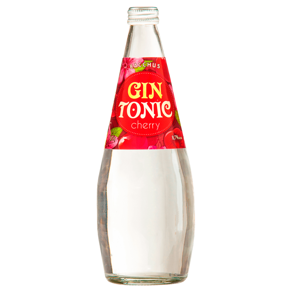 Напиток Gin-Tonic Cherry слабоалкогольный  0.7 л
