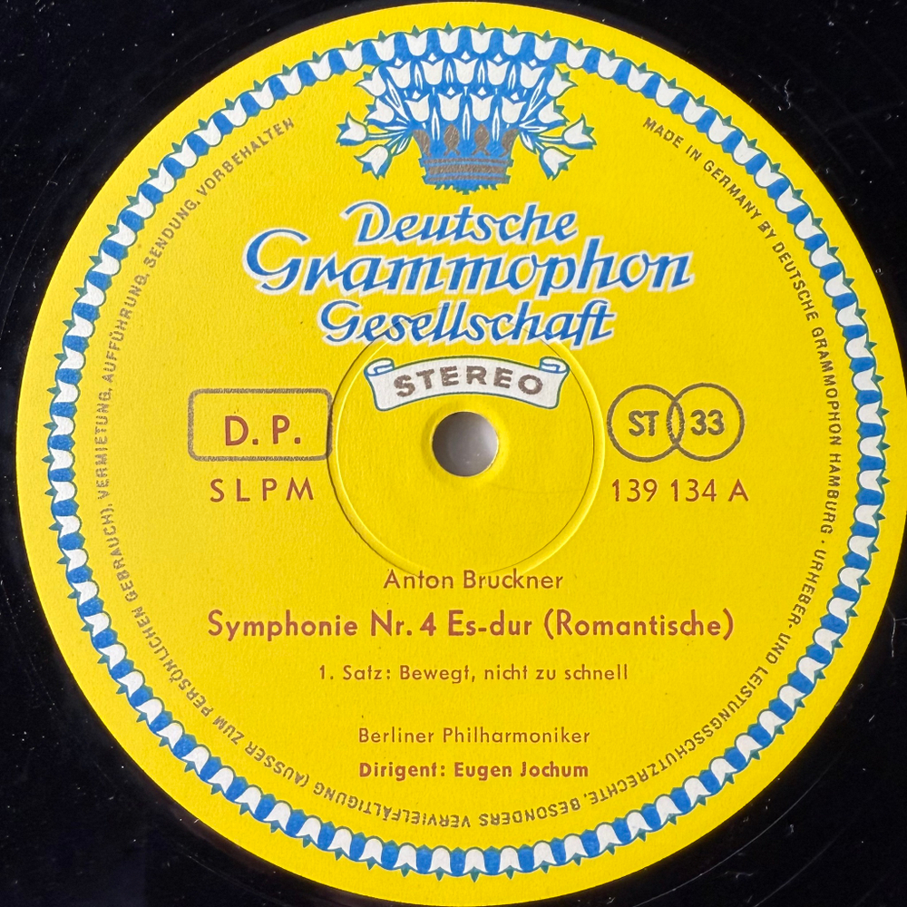 Брукнер - Симфония № 8 до минор 2LP (Германия 1965г.)
