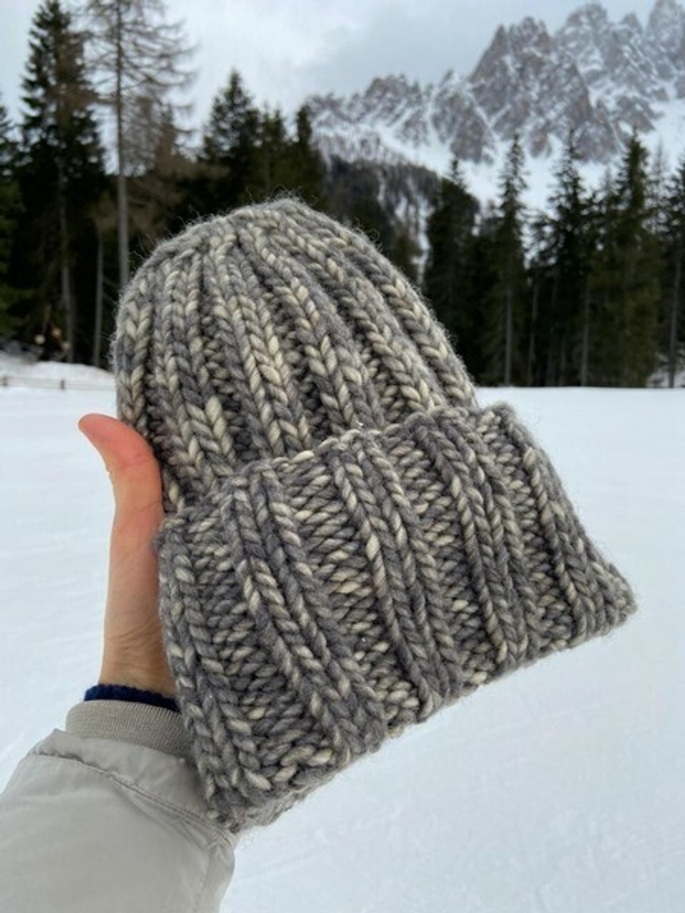 TUSCANY - Cascade Yarns; 100% меринос; 1 моток/60м/100гр; col. 40321; вспушенный меринос, нить с утолщениями