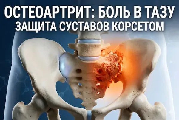 Остеоартрит пояснично-крестцового отдела: симптомы, стадии и выбор корсета. Как остановить разрушение суставов и жить без боли