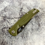 Складной нож QSP QS126-B GAVIAL, клинок D2, зеленая рукоять G10