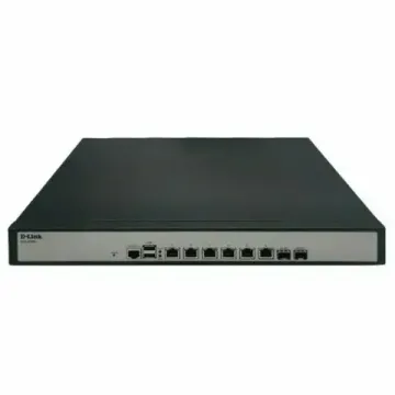 Сетевое оборудование D-Link DSA-2108S A1A Сервисный маршрутизатор с 6 настраиваемыми портами 10 100 1000Base-T и 2 портами 1000Base-X SFP