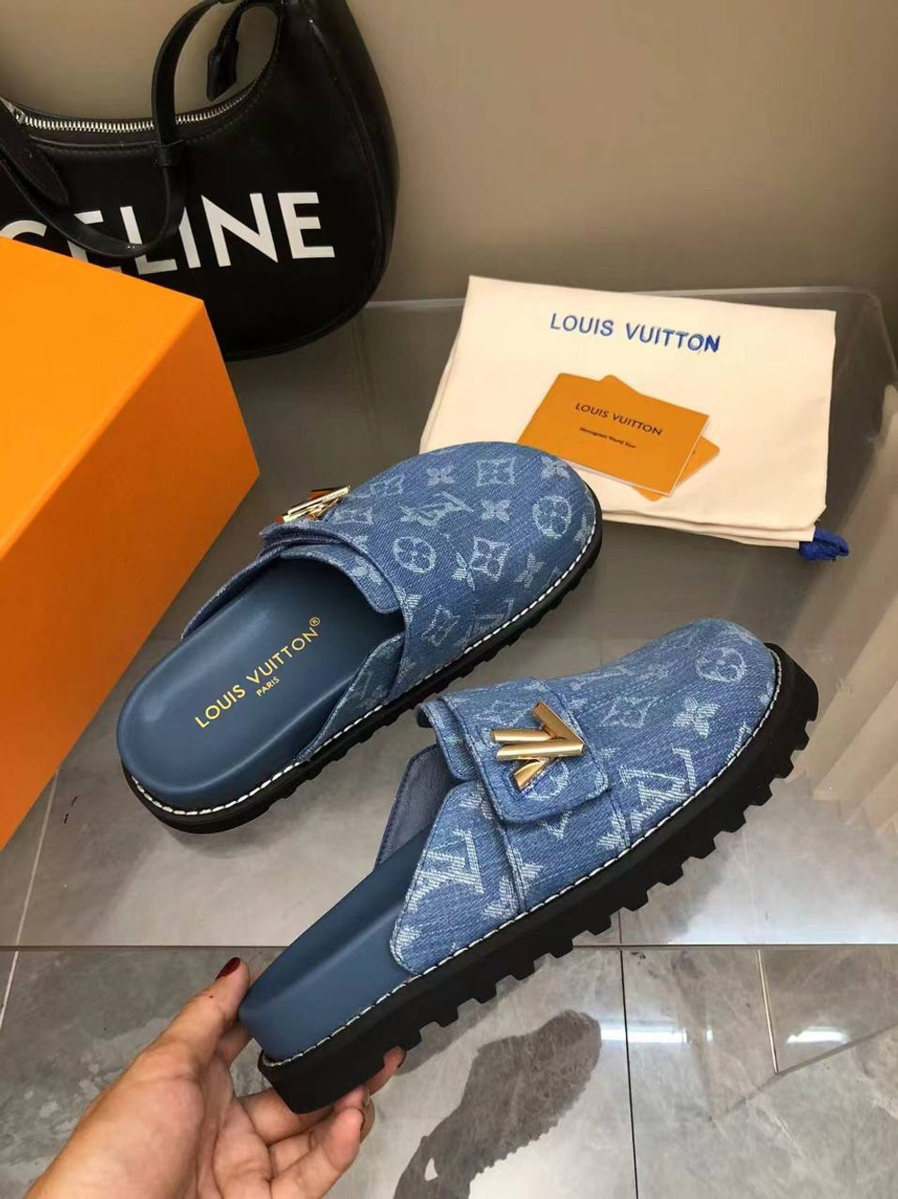 Мюли Louis Vuitton