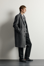 ПАЛЬТО RELAXED FIT ИЗ ШЕРСТИ — ZARA
