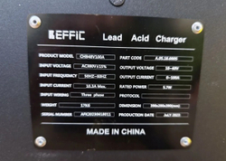 Зарядное устройство EFFIC/EKT 48V 100A (350-700 Ah) 380V