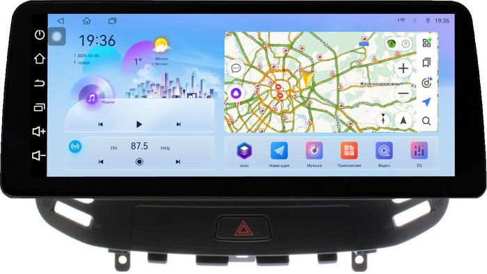 Магнитола для Infiniti G25, G35, G37 2006-2013 - FarCar монитор 12.3" 2K QLED на Android 14, Быстрая, CarPlay, 4G SIM-слот