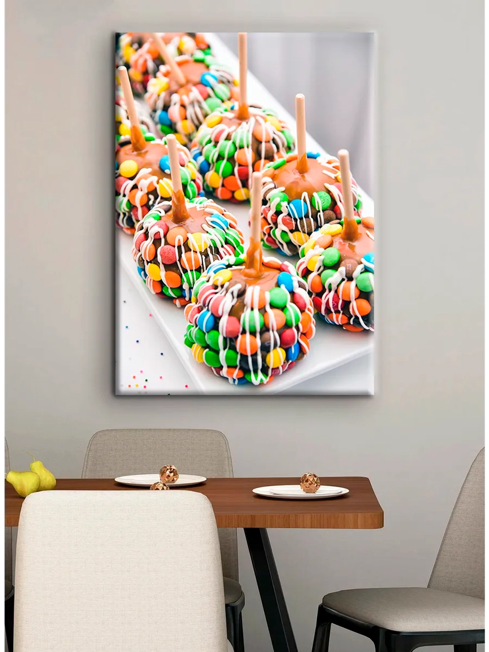 Картина "Candy apple", для интерьера 50х70см 1шт.