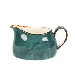 Соусник 200 мл 12*5,8 см с ручкой фарфор Green Sea Fusion P.L. Proff Cuisine [1]