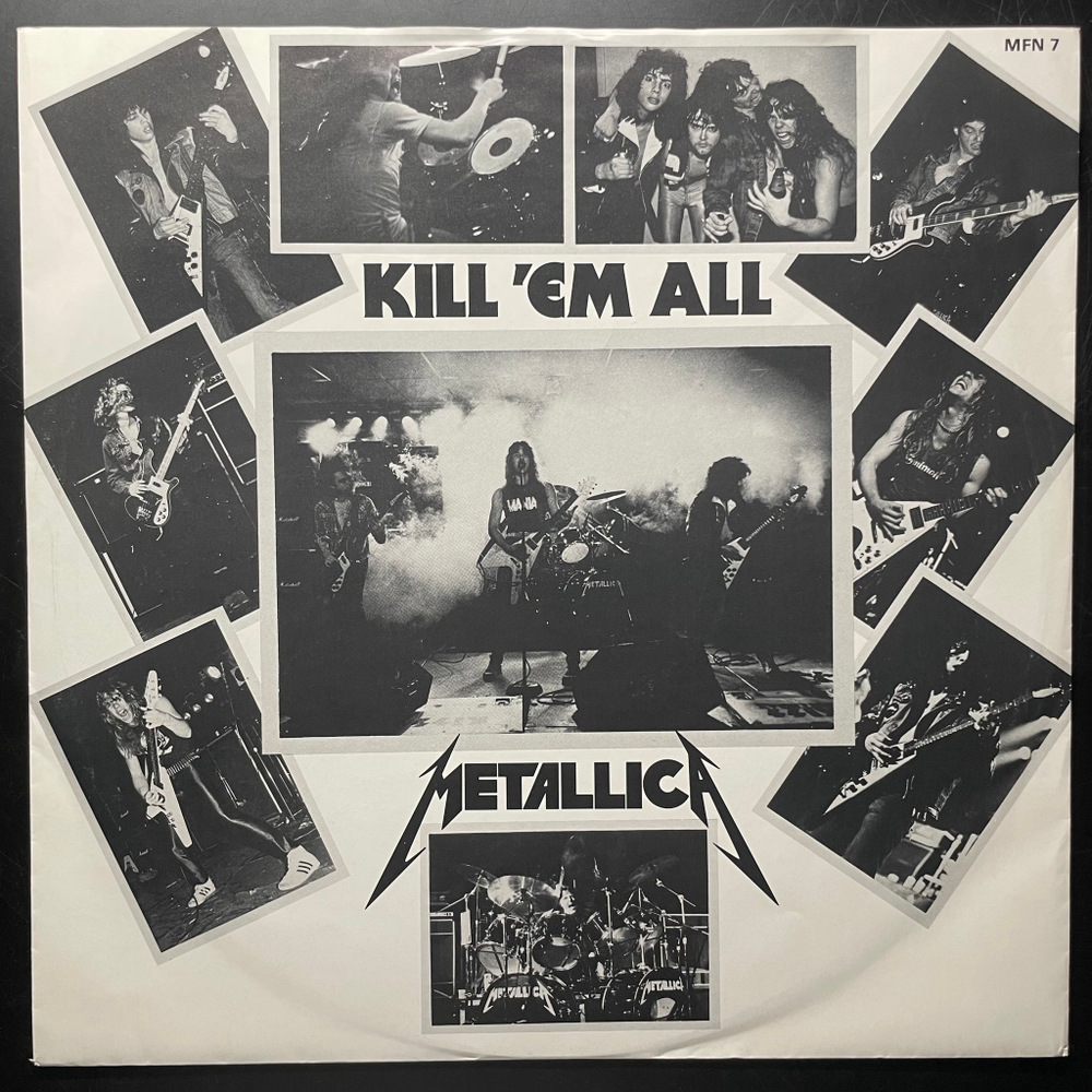 Metallica ‎– Kill 'Em All (Англия 1986г.)
