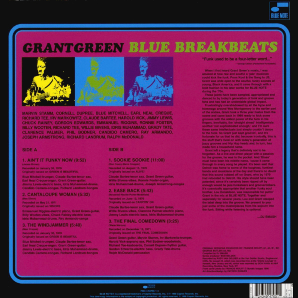 Grant Green / Blue Breakbeats (LP)