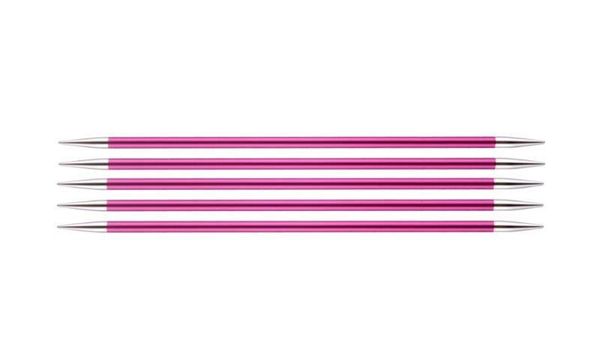 Спицы чулочные (носочные) Knit Pro Zing ⌀5 мм, 20 см, 47041