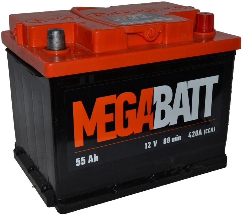 MEGABATT 6СТ- 55 аккумулятор MEGABATT 6СТ- 55 аккумулятор