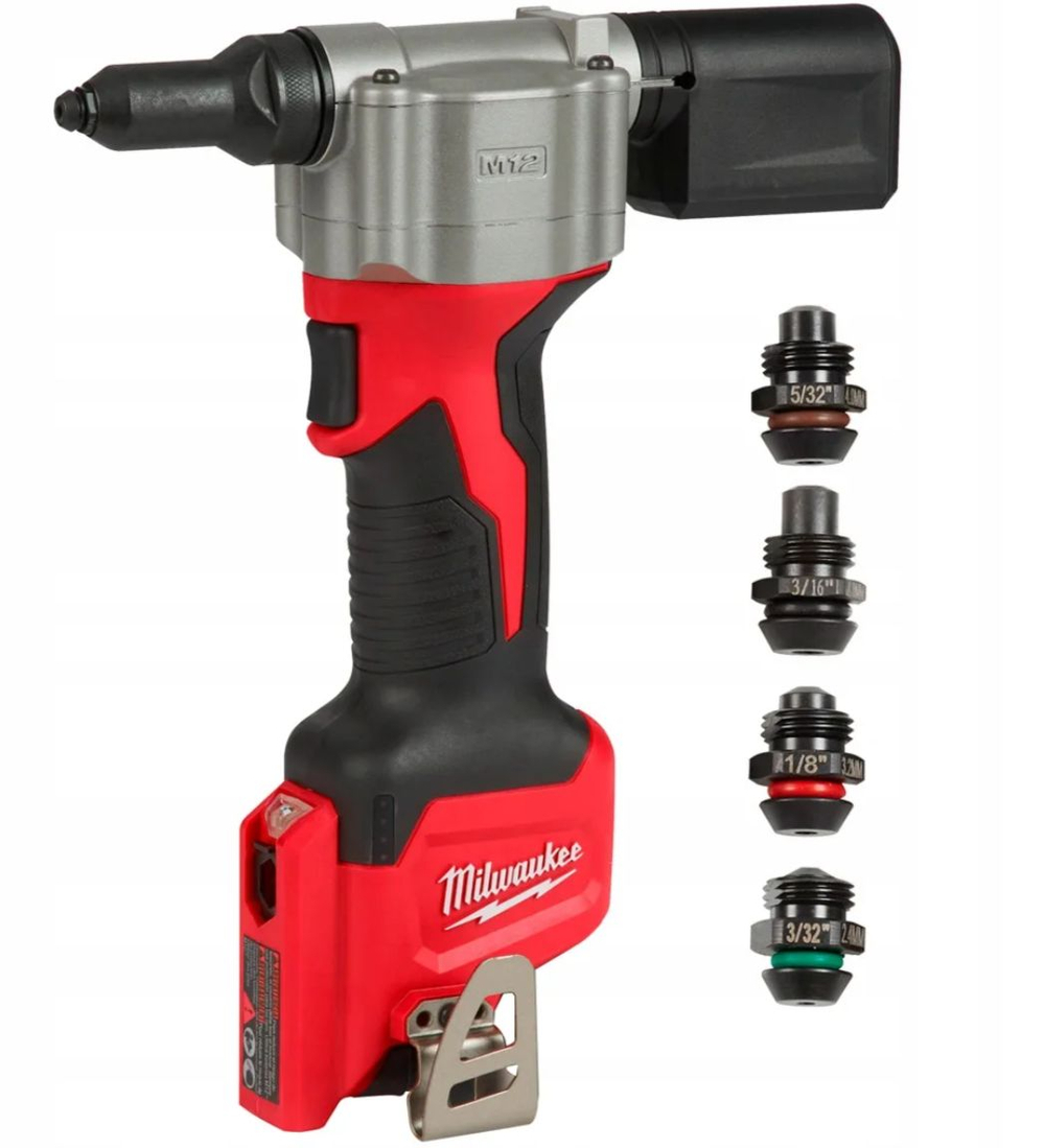 Аккумуляторный заклепочник M12 BPRT-0, Milwaukee 4933464404