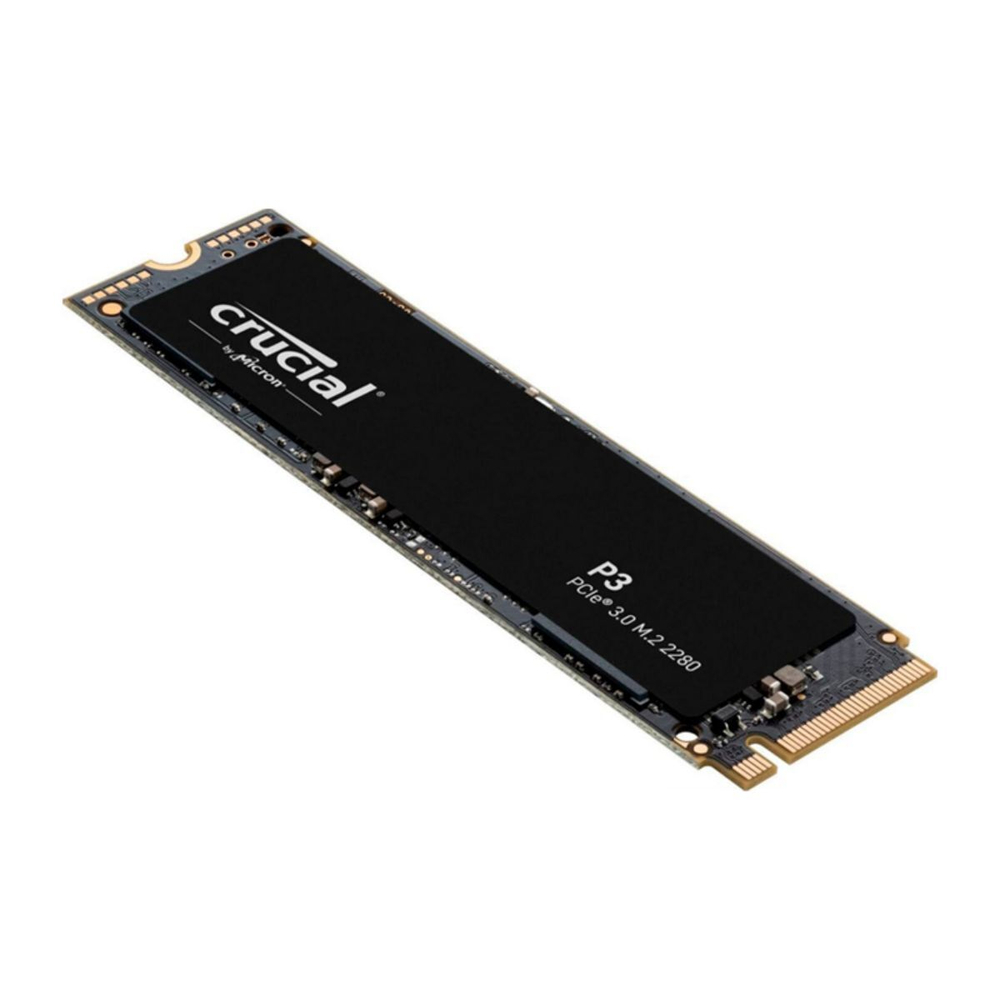 Твердотельный накопитель SSD 2TB Crucial P3 CT2000P3SSD8 M.2, NVMe 3D TLC [R/W - 3500/3000 MB/s] TBW440