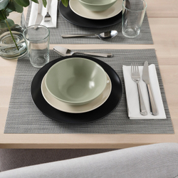 IKEA FÄRGKLAR (ИКЕА ФЭРГКЛАР) — Миска, матовый зеленый, 16 см, фото 4
