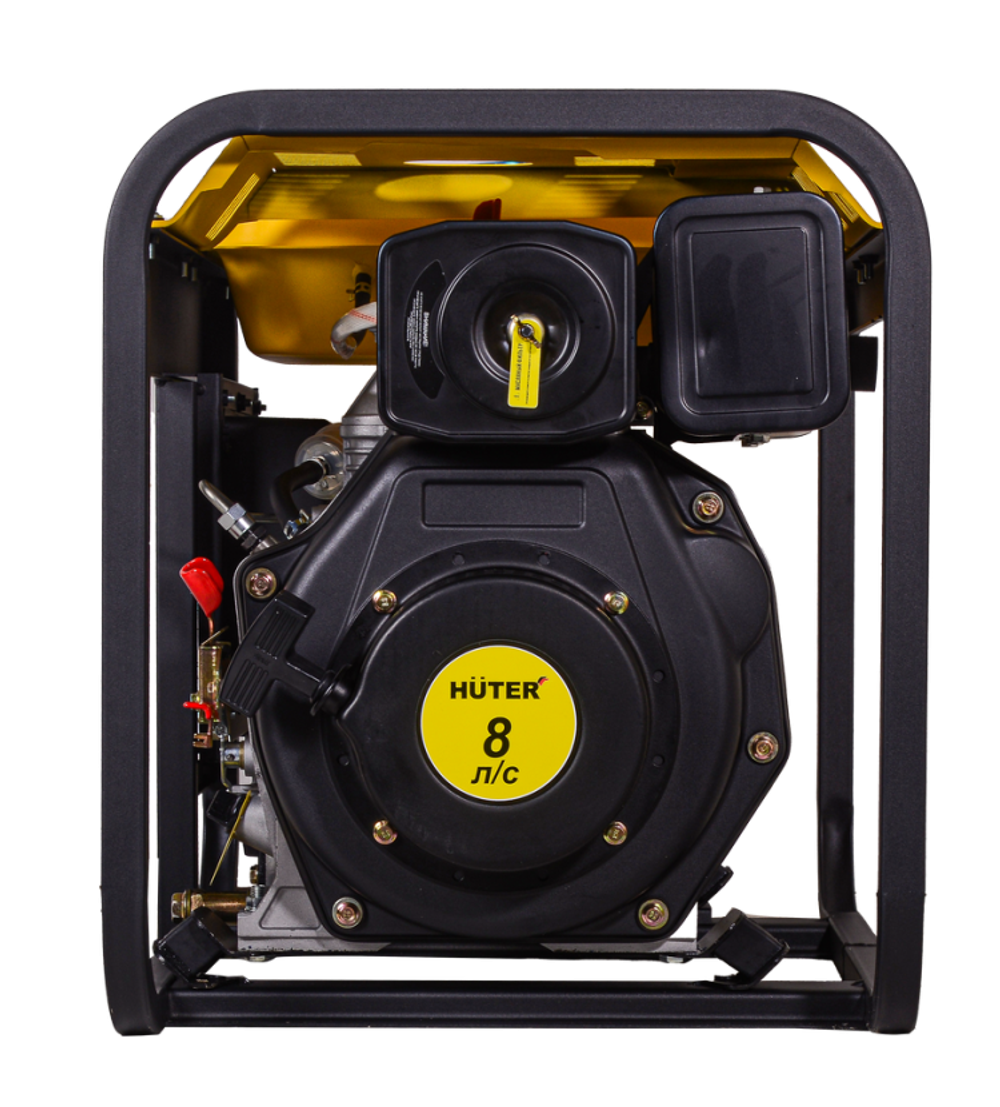 Дизельный генератор (3.3 кВт) LDG 5000L Huter KEM069