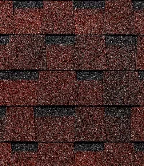 Ламинированная черепица Серия Dragon Europa, красный 2,38м2