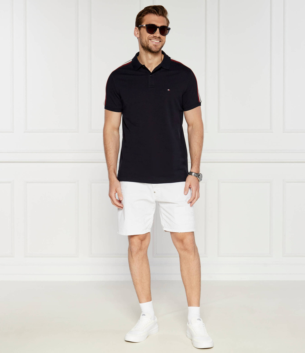 Поло SHADOW Tommy Hilfiger - темно-синий(MW0MW35616)