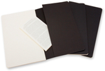 Блокнот Moleskine Cahier Journal (QP311) Pocket 90x140мм обложка картон 64стр. линейка черный (3шт)