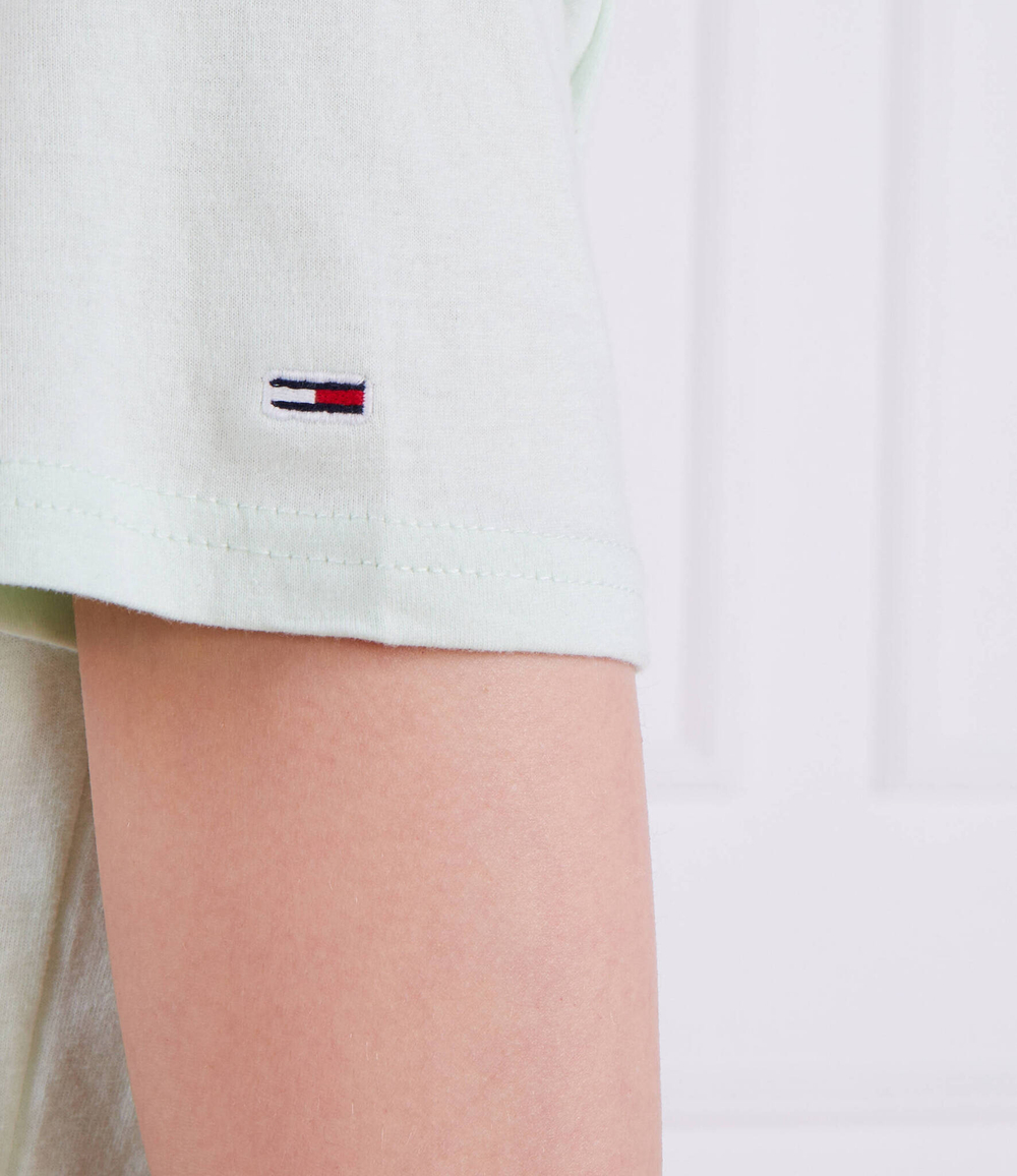 Футболка Tommy Jeans - фисташковый(DW0DW15447)