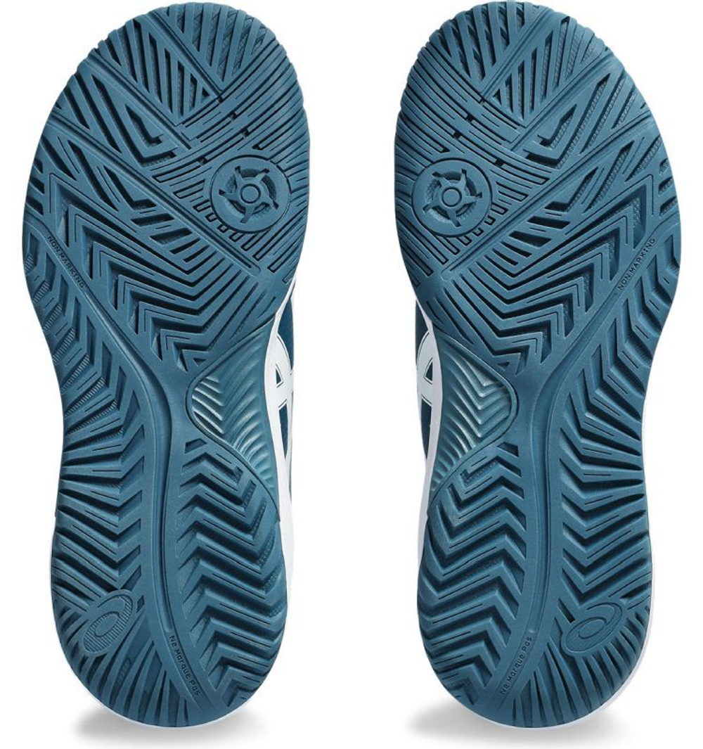 детские Кроссовки теннисные Asics Gel-Dedicate 8 GS - restful blue/white