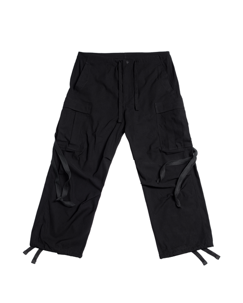 CARGO PANTS BLACK — ПРЕДЗАКАЗ