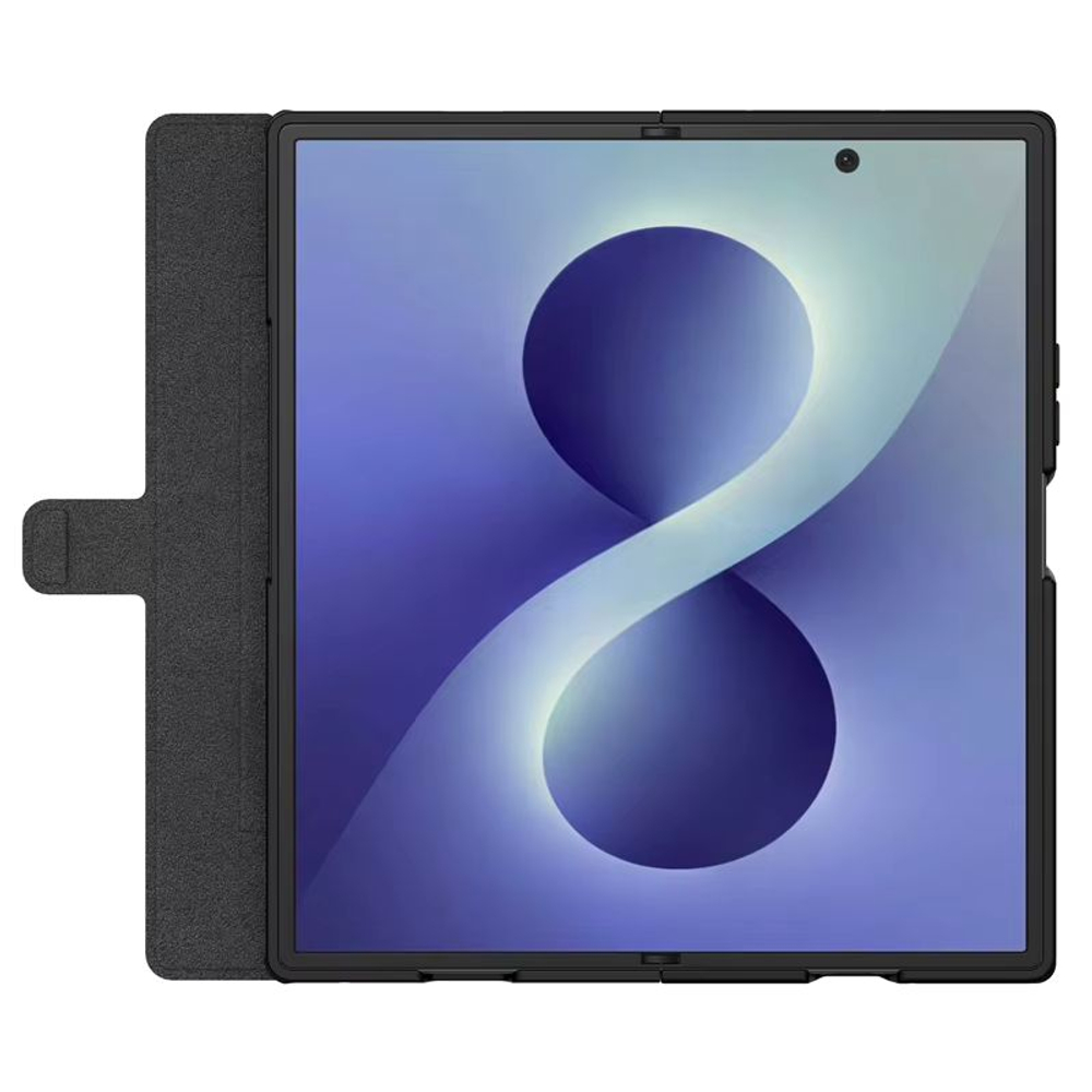 Чехол-книжка Nillkin Qin Prop Silicone Leather Magnetic Case для Samsung Galaxy Z Fold 8 Ultra