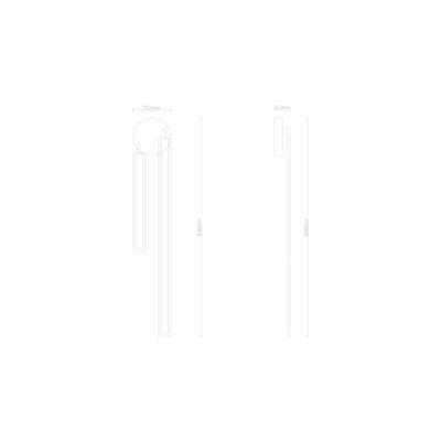 Декоративная подсветка Arte Lamp DABIH A2019AP-36WH, 1хLED