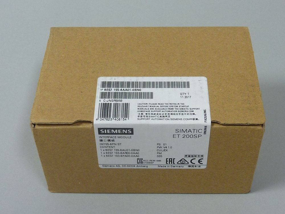Новый SIEMENS 6ES7155-6AA01-0BN0