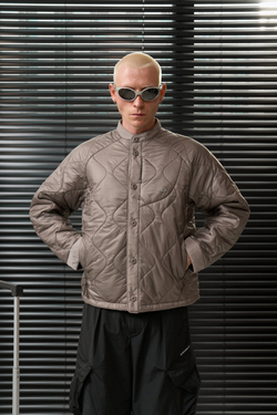 Куртка Nothomme Blue Monte Stand-Сollar Jacket "Fragrant Gray Purple"