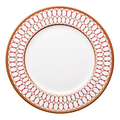 Тарелка обеденная 27см Wedgwood Ренессанс красная