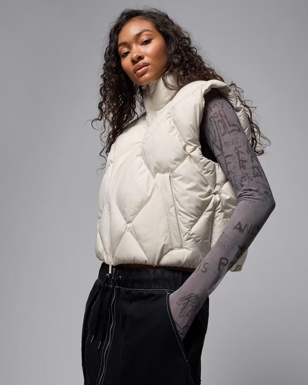 Jordan Brooklyn Женский надувной жилет с стеганым узором Therma-FIT - NIKE