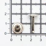 Хольнитены (заклёпки) 2-сторонние ⌀12.0 мм, h=20.0 мм, никель, 50 шт, BIG